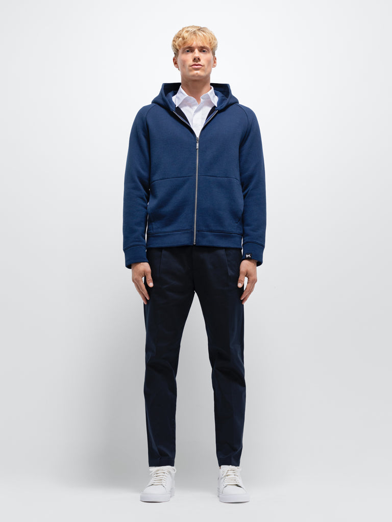 FLOATING  Zip-Hoodie Ease